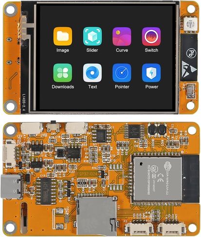 AITRIP 2 PACK ESP32 Development Board ESP32-2432S028R WiFi Bluetooth 2.8 Inch 240X320 Smart Display TFT Module Touch Screen for Arduino in Saudi Arabia