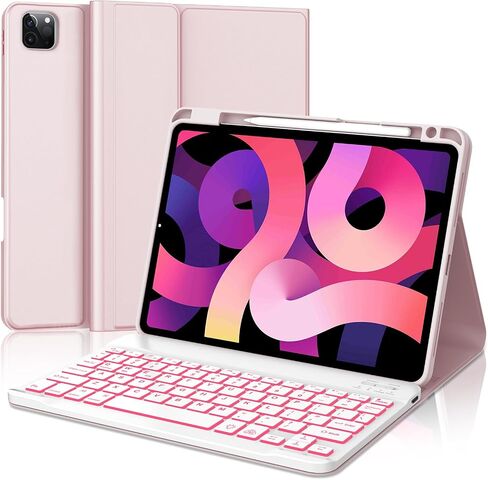 D DINGRICH Backlit Keyboard Case for iPad Pro 11 inch 4th/3rd/2nd/1st Generation in Saudi Arabia