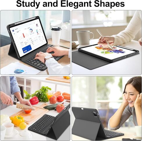 D DINGRICH Backlit Keyboard Case for iPad Pro 11 inch 4th/3rd/2nd/1st Generation in Saudi Arabia
