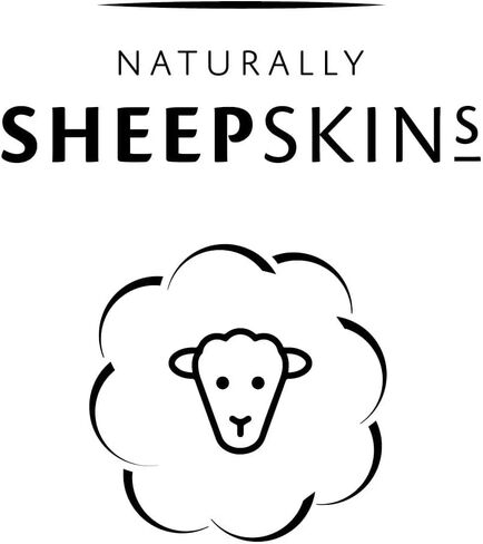 100% Genuine Long Wool Sheepskin Rug, Luxury New Zealand Sheepskin, Natural Silky Soft Lamb Skin, Thick & Fluffy, Long Runner for Bedroom & Living Area, 2x3 ft. (Black) in Saudi Arabia