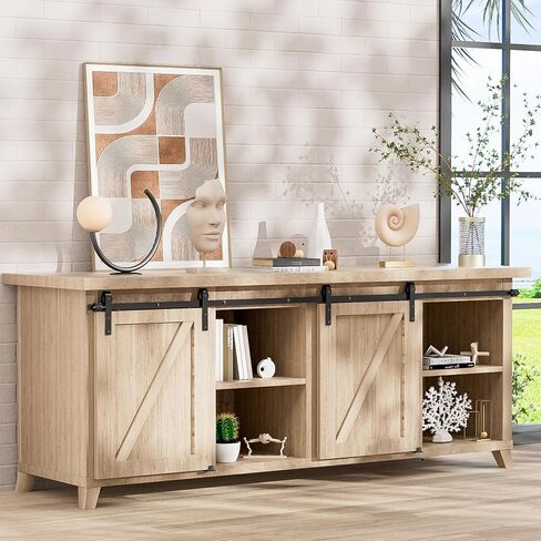6.6FT Super Mini Cabinet Small Sliding Double Barn Door Hardware Track Kit Apply for Storage Window TV Stand-Fit 20" Wide Door Panel-J Shape Hanger in Saudi Arabia