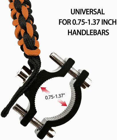 حزام حمل Xislet ATV، عالمي لمقود 0.75-1.37 بوصة متوافق مع Polaris Sportsman Can Am Outlander Honda Foreman Motocycle Bike ATV Paracord مقبض للأطفال in Kuwait