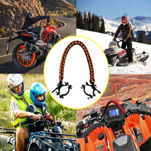حزام حمل Xislet ATV، عالمي لمقود 0.75-1.37 بوصة متوافق مع Polaris Sportsman Can Am Outlander Honda Foreman Motocycle Bike ATV Paracord مقبض للأطفال in Kuwait