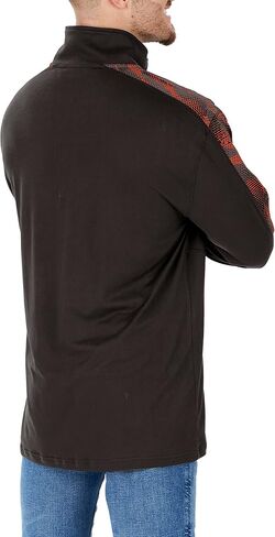 Zubaz NFL Mens Solid 1/4 Zip with Team Viper Liner in Kuwait