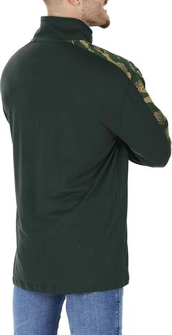 Zubaz NFL Mens Solid 1/4 Zip with Team Viper Liner in Kuwait