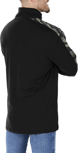 Zubaz NFL Mens Solid 1/4 Zip with Team Viper Liner in Kuwait