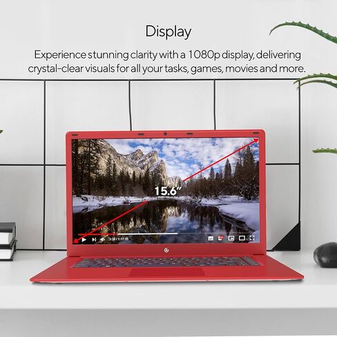 كمبيوتر محمول Core Innovations مقاس 15.6 بوصة عالي الدقة Intel 4GB RAM و64GB SSD مع نظام التشغيل Windows 11 - أزرق in Kuwait