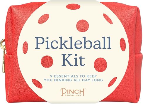 Pinch Provisions Pickleball Kit, 9 Must-Have Emergency Essentials for Pickleball, Includes Ball Retriever & Cooling Bands, Perfect for Pickleball Players, Father's Day, Mother's Day or Gym Bags in Saudi Arabia