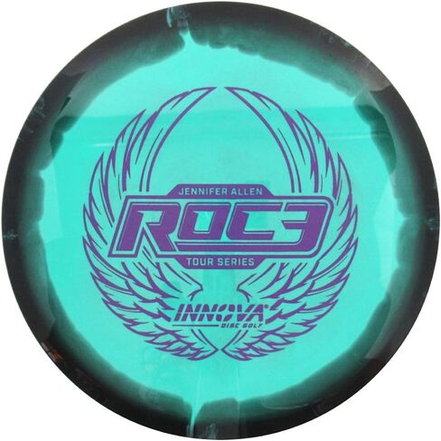 إصدار محدود من إنوفا 2023 Tour Series Jen Allen Halo Star Roc3 قرص جولف متوسط ​​المدى، 178-180 جم in Kuwait