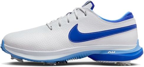 Nike Air Zoom Victory Tour 3 Men's Golf Shoes (DV6798-002, Pure Platinum/White/Aquarius Blue/Obsidian) Size 9.5 in Saudi Arabia