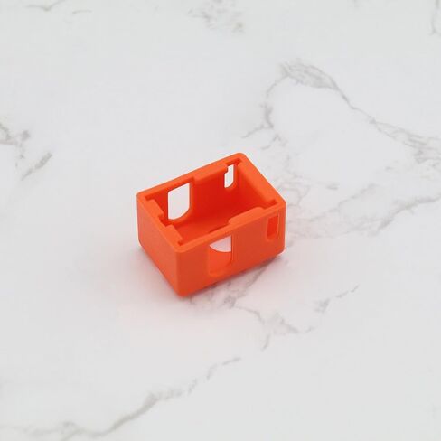 5pcs 3D Printer Heater Block Silicone Socks Cover Compatible with E3D V6 PT100 Heater Extruder Hotend Block Protective Sock Black in Saudi Arabia