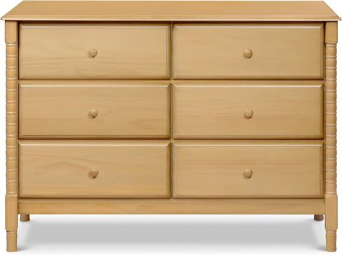DaVinci Jenny Lind Spindle 6-Drawer Dresser in White in Kuwait