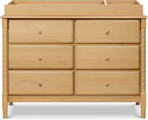 DaVinci Jenny Lind Spindle 6-Drawer Dresser in White in Kuwait