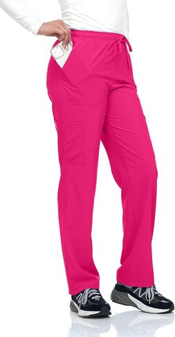 Scrubs for Women 4 Pocket Pants Stretch Nurse Scrub Pants for Medical Uniform and Home Attendant Lightweight in Saudi Arabia
