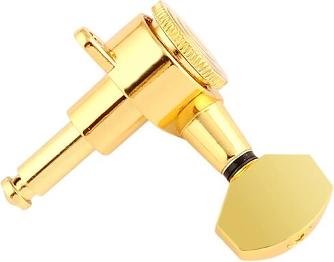 Rubatone Locking Guitar String Tuning Pegs Sealed Machine Heads Tuners Tuning Keys 6 In Line for Right Handed Electric Guitar or Acoustic Guitar Chrome. in Saudi Arabia