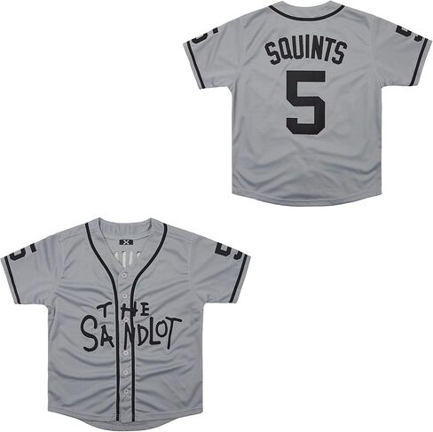 Youth The Sandlot #30 Benny The Jet Rodriguez Moive Jersey, #5 Michael Squints Print Kids Baseball Jersey in Saudi Arabia