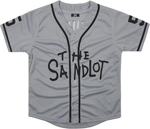 Youth The Sandlot #30 Benny The Jet Rodriguez Moive Jersey, #5 Michael Squints Print Kids Baseball Jersey in Saudi Arabia