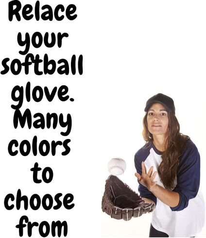 TOFL Baseball Glove Leather Lacing Kit with Baseball Display Stand | Wooden Ball Stand, Mini Baseball Bat Design, Centerpiece Stand for Table and Trophy Display Shelf in Saudi Arabia