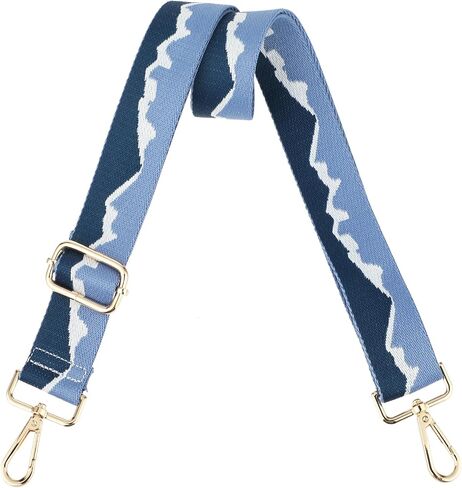 Purse Strap, 2'' Wide Crossbody Bag Extender Strap Adjustable Handbag Straps Mixed Colors Shoulder Replacement Straps for Women Men Guitar Straps, Messenger Bag Straps in Saudi Arabia