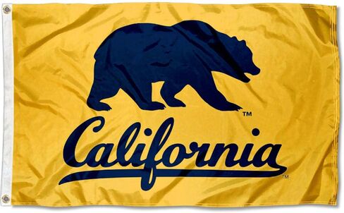 شركة College Flags & Banners Co. Cal Berkeley Golden Bears Walking Bear Grommet Flag in Saudi Arabia