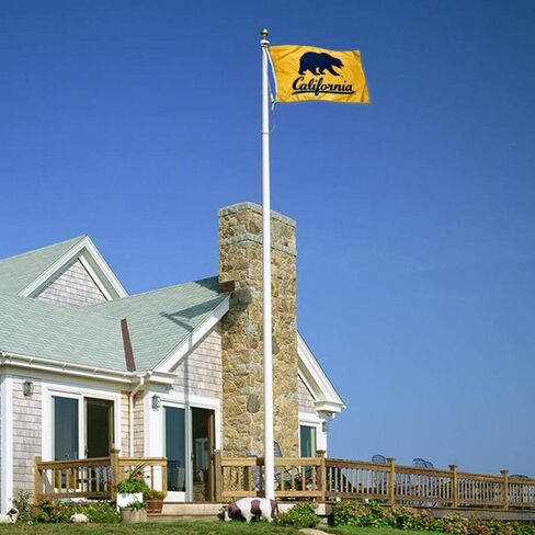 شركة College Flags & Banners Co. Cal Berkeley Golden Bears Walking Bear Grommet Flag in Saudi Arabia