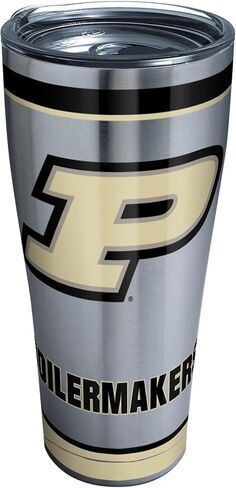 Tervis Triple Walled Purdue University Boilermakers Insulated Tumbler Cup Keeps Drinks Cold & Hot, 30oz - Stainless Steel, Tradition in Saudi Arabia