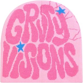 Knitted Hat Y2K Winter Warm Hat Fashion Hip hop Beanie Pullover Hat Casual Sports for Men Women in Kuwait