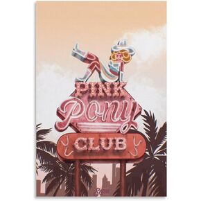 GJJVU 3WE Chappell Roan Pink Pony Club Canvas Poster Wall Decorative Art Painting Living Room Bedroom Decoration Gift Unframe-style12x18inch(30x45cm)