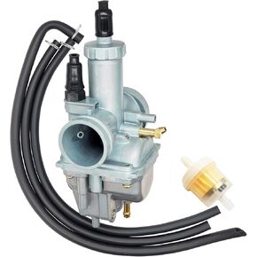 Carburetor W/Fuel Valve Compatible with Kawasaki Bayou 220 250 KLF 220 250 220a 250a Replace 15003-1080