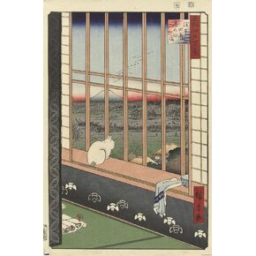 Trends International Asakusa Ricefields - Torinomachi Wall Poster, 22.37" x 34.00", Unframed Version