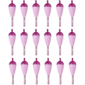 PATIKIL Fishing Float Bobbers Hard ABS Oval Stick Spring Slip Bobber for Crappie Trout Bass Fishing