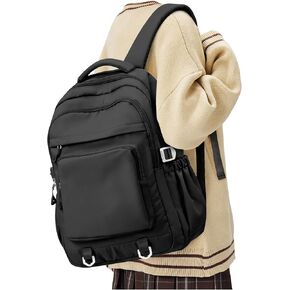 Cute Backpack for College Students Waterproof School Bag High School Backpacks for Teens Girls Boys Laptop Bookbag Casual Daypacks Backpacks for Women Men（Gray Brown）