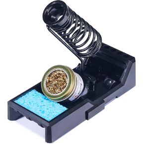 YIHUA X-4 Premium Soldering Iron Holder with Brass Wool, Cleaning Sponge and Solder Tip Slots