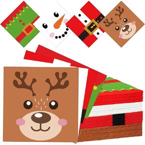 Christmas Cocktail Napkins Disposable Christmas Paper Napkins 3 Ply Xmas Party Dinner Napkins Christmas Decorative Beverage Napkins for Christmas Winter Holiday Kitchen Bathroom Party Supplies, 60 Pcs
