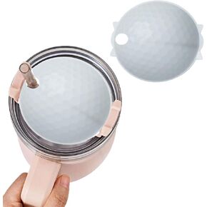 Tennis-Inspired Name Plate Tag for Stanley H2.0 40oz Tumblers, Featuring Classic Ball Design, Ideal Accessory for Tumbler Lids