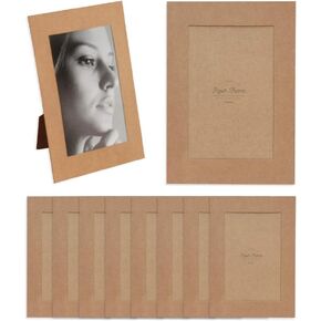 Monolike Standing Paper Frame 4x6 White 10p 4x6Inch Size