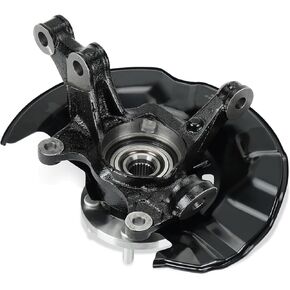 Pair of Front Steering Knuckle & Wheel Bearing Hub Assembly Compatible with Toyota Corolla1.8L, 2.4L 2009-2013, for Toyota Matrix 2009-2013, Replace for 698-380, 698-381
