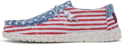 Hey Dude Wally Patriotic - Off White Patriotic in Saudi Arabia