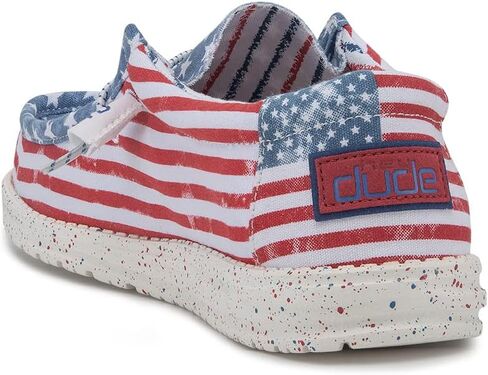 Hey Dude Wally Patriotic - Off White Patriotic in Saudi Arabia