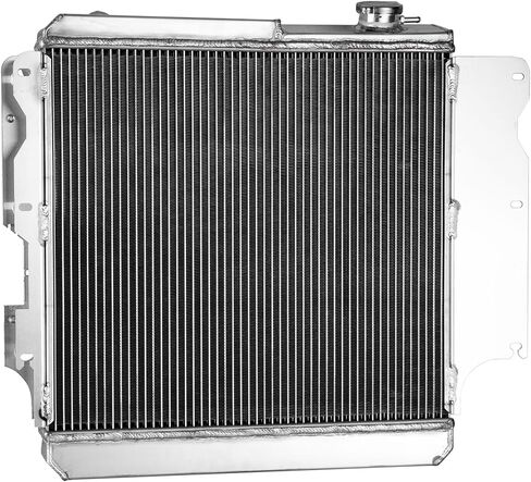 HKAUTOPART Radiator Compatible with 1997-2006 Jeep TJ 2.4L 2.5L L4 4.0L L6 Gas & 1987-2006 Jeep Wrangler 2.5L 4.0L 4.2L, 3 Row Full Aluminium Radiator in Saudi Arabia