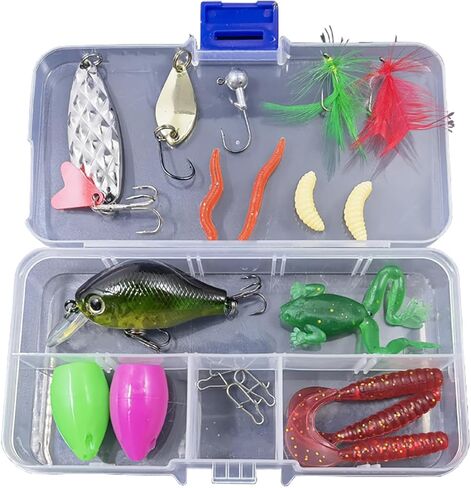 مجموعة أدوات صيد السمك، صندوق معالجة، طُعم صلب ناعم لسمك السلمون المرقط in Kuwait