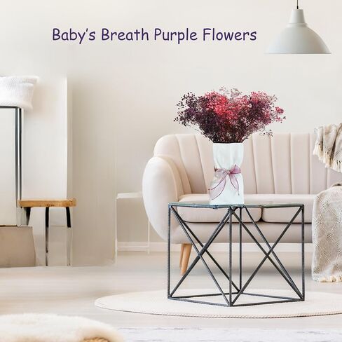 Preserved Flowers Bouquet - Purple Forever Flowers With Eternal Roses & Purple Hydrangea, Flowers For Delivery Prime, Gifts For Women Birthday Unique, No Vase & Alternative to Fresh Cut Floral in Saudi Arabia