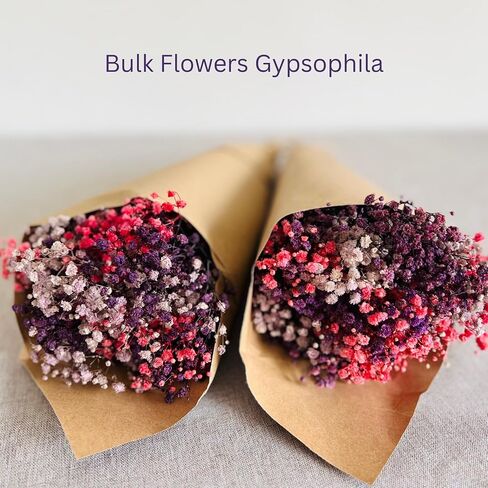 Preserved Flowers Bouquet - Purple Forever Flowers With Eternal Roses & Purple Hydrangea, Flowers For Delivery Prime, Gifts For Women Birthday Unique, No Vase & Alternative to Fresh Cut Floral in Saudi Arabia