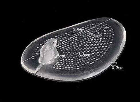 5 Pairs Anti-Slip Silicone Thong Sandal Toe Guards Cushions Sandal Flip-Flop Toe Protectors Selft Adhesive Toe Pad Clear in Saudi Arabia