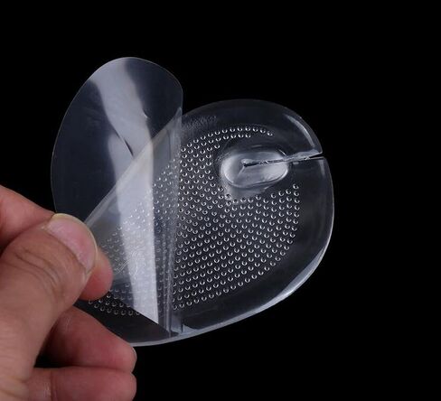 5 Pairs Anti-Slip Silicone Thong Sandal Toe Guards Cushions Sandal Flip-Flop Toe Protectors Selft Adhesive Toe Pad Clear in Saudi Arabia