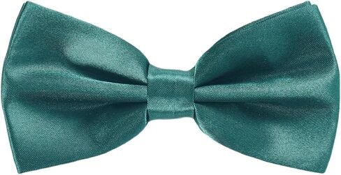 Classic Bow Tie Adjustable Neck Bow Tie Solid Color Satin Bow Tie for Men Wedding Party Graduation Gifts Dress up in Kuwait