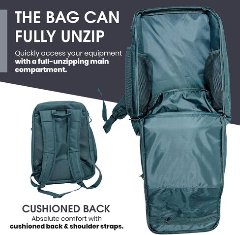 Premium Pickleball Bag Backpack - Water Resistant, Vented Shoe Compartment, and Customizable Nameplate in Saudi Arabia
