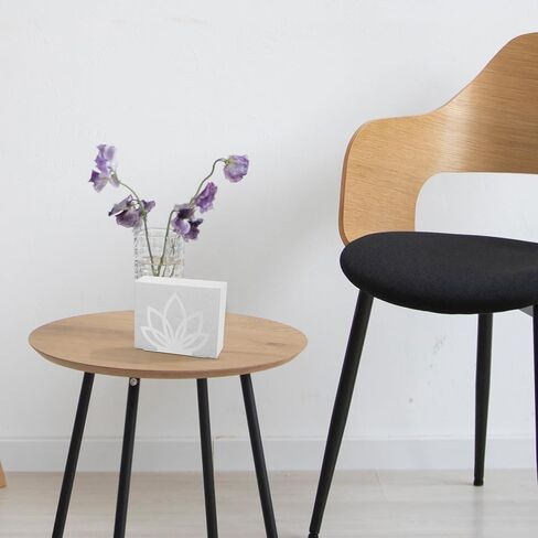 حامل مناديل معدني من بيوتي فلاير للطاولة، حامل مناديل مستقيم من الفولاذ المقاوم للصدأ للمطبخ والمنضدة، حامل مناديل حديث قائم بذاته للمنزل وحفلات النزهة، قاعدة مبطنة (أبيض) in Kuwait