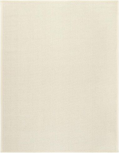 SAFAVIEH Palm Beach Collection Runner Rug - 2' x 8', Ivory, Hand-Knotted Sisal & Wool, Ideal for High Traffic Areas in Living Room, Bedroom (PAB617A) in Saudi Arabia