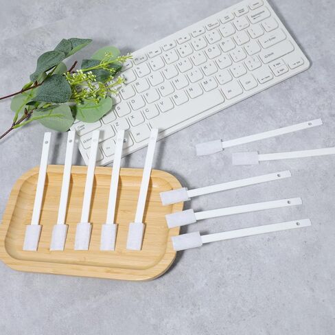 40pcs Disposable Crevice Cleaning Brushes, Cleaning Tools for Household Use, Toilet Cleaning Kit, Window Groove Cleaning Brush Set for Door Track Keyboard Toilet Seat Small Crevices (White) in Saudi Arabia